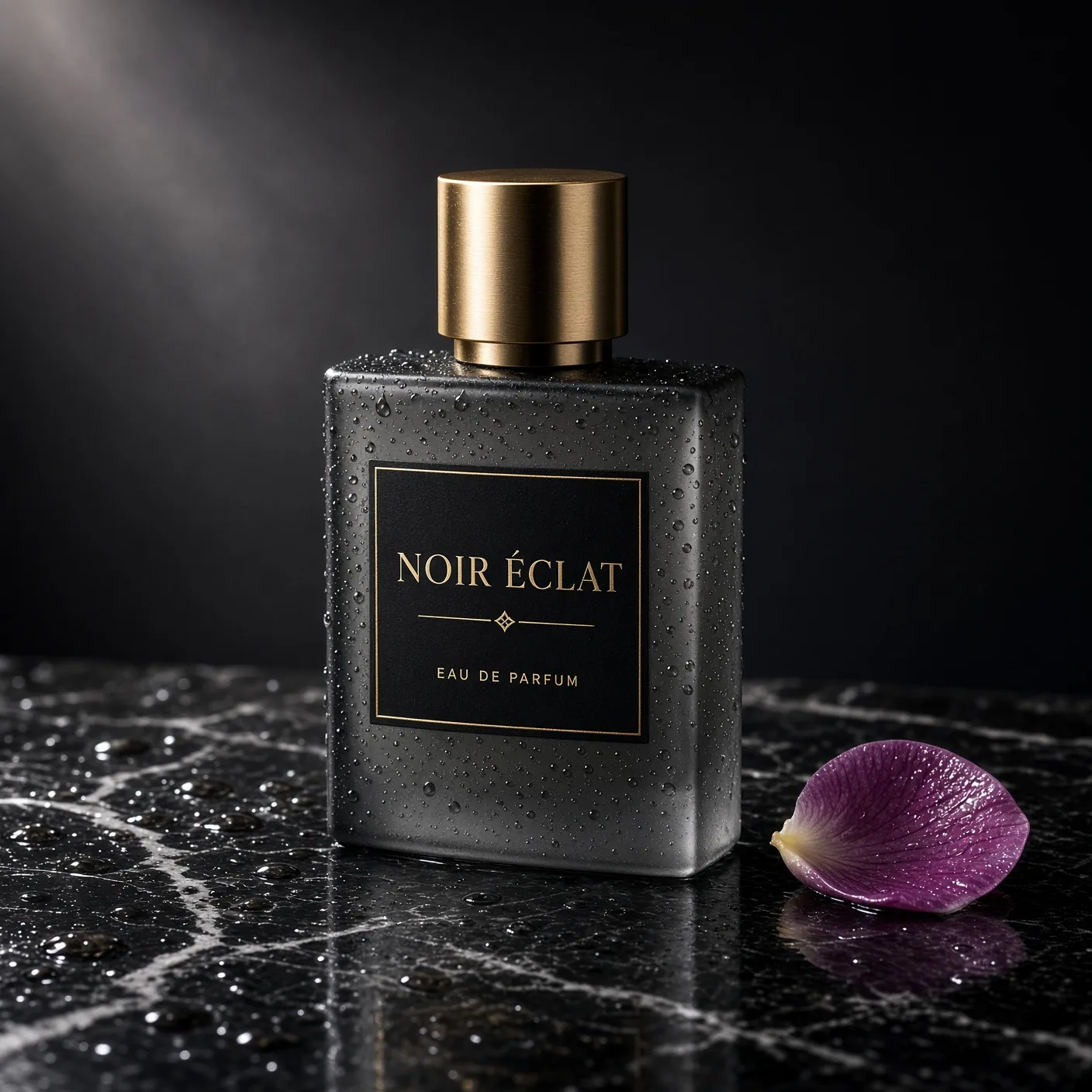 Luxury product shot generated with Grok Imagine 2.0